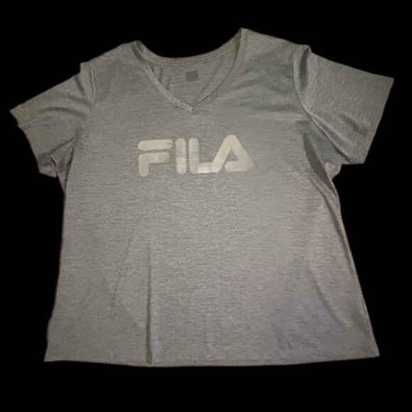 Fila T Shirt Women's   2XL   Grey - Picture 1 of 10